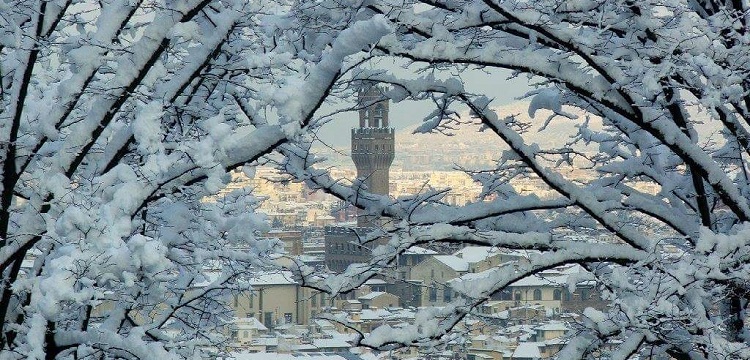 Quando nevica a Firenze, Palazzo Vecchio